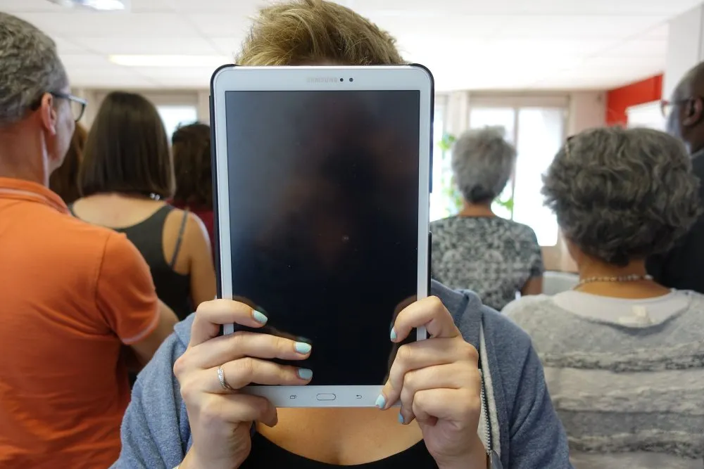 Maison de l'image, Rendez-vous de l'image #6 : « Intimité, images, réseaux sociaux. Exister et vivre ensemble à l'ère numérique » - 2 © Benoît Labourdette 2018.
