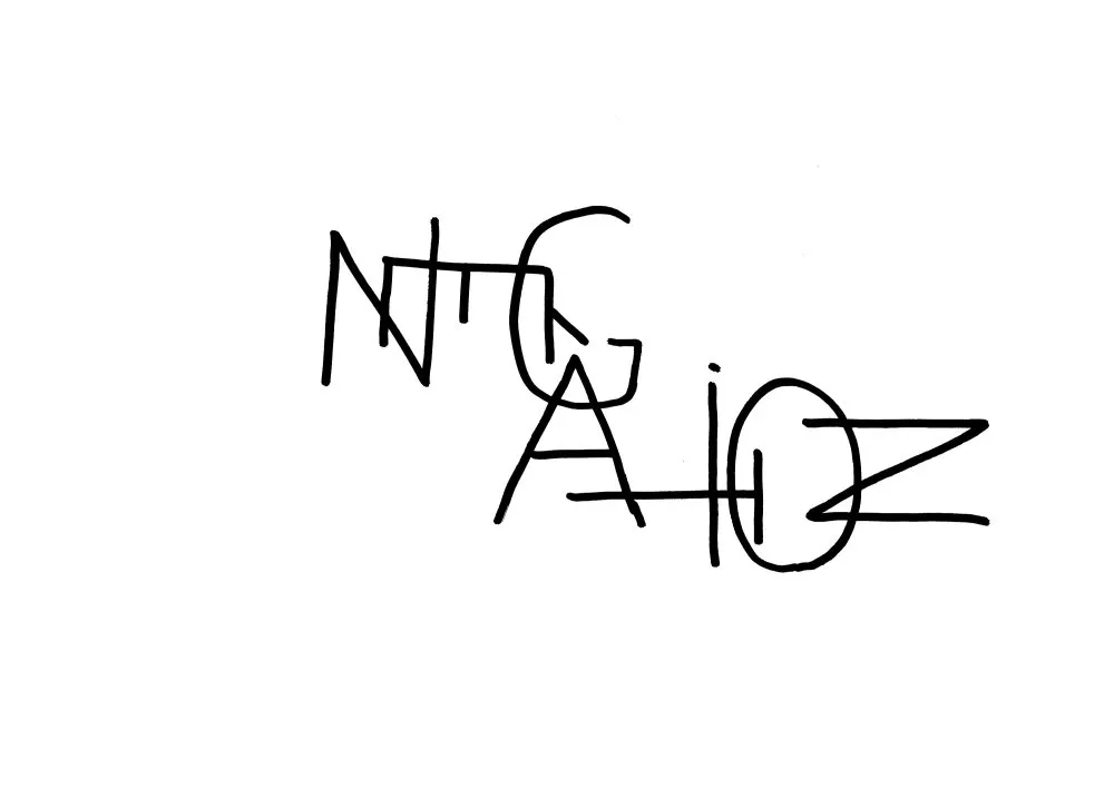 Calligraphies #5 - 20 © Benoît Labourdette 2018.