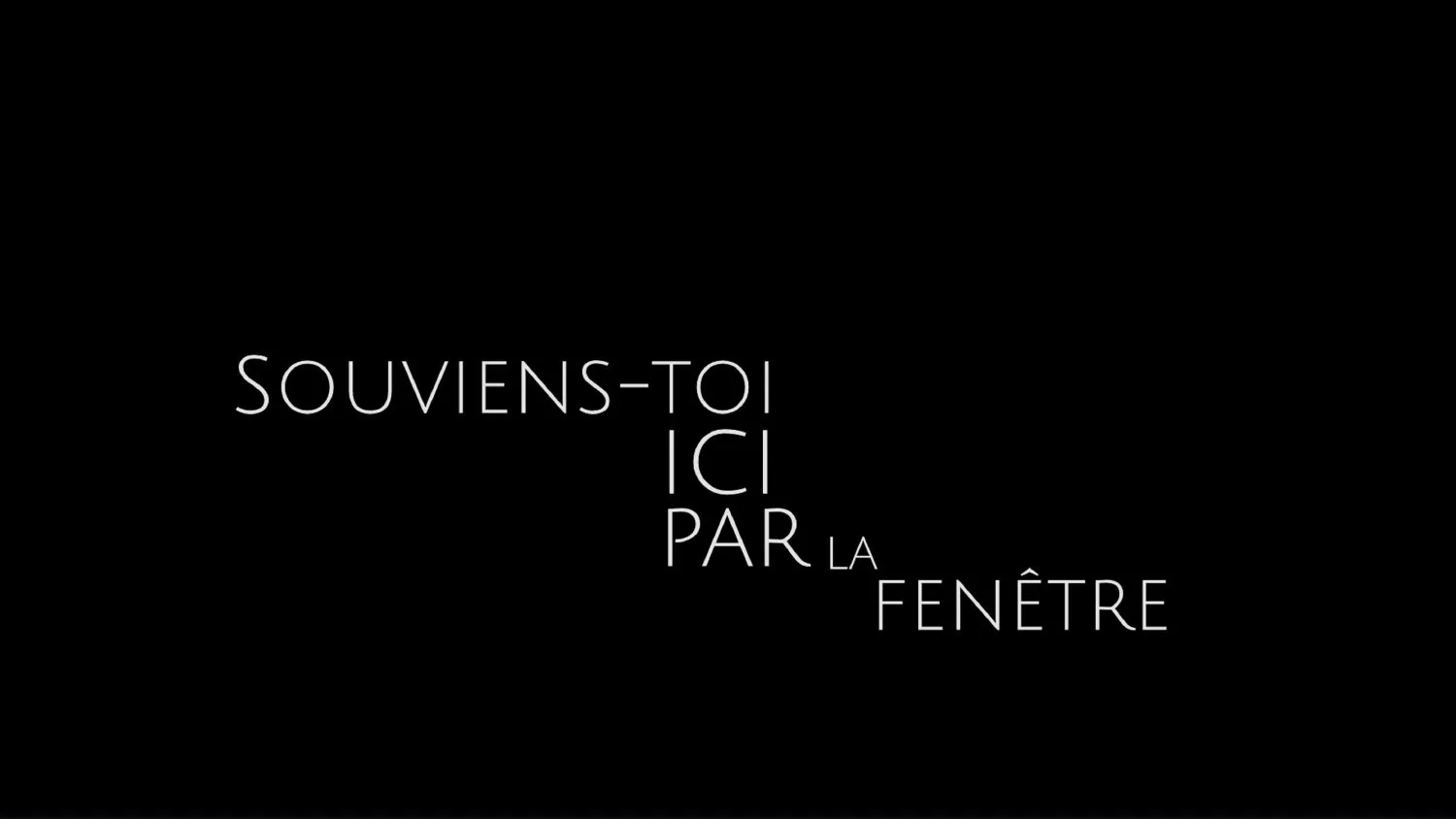 Par ma fenêtre © Benoît Labourdette.