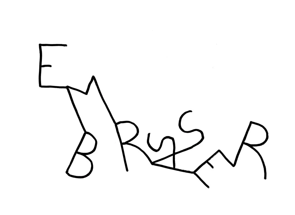 Calligraphies #3 - 11 © Benoît Labourdette 2018.