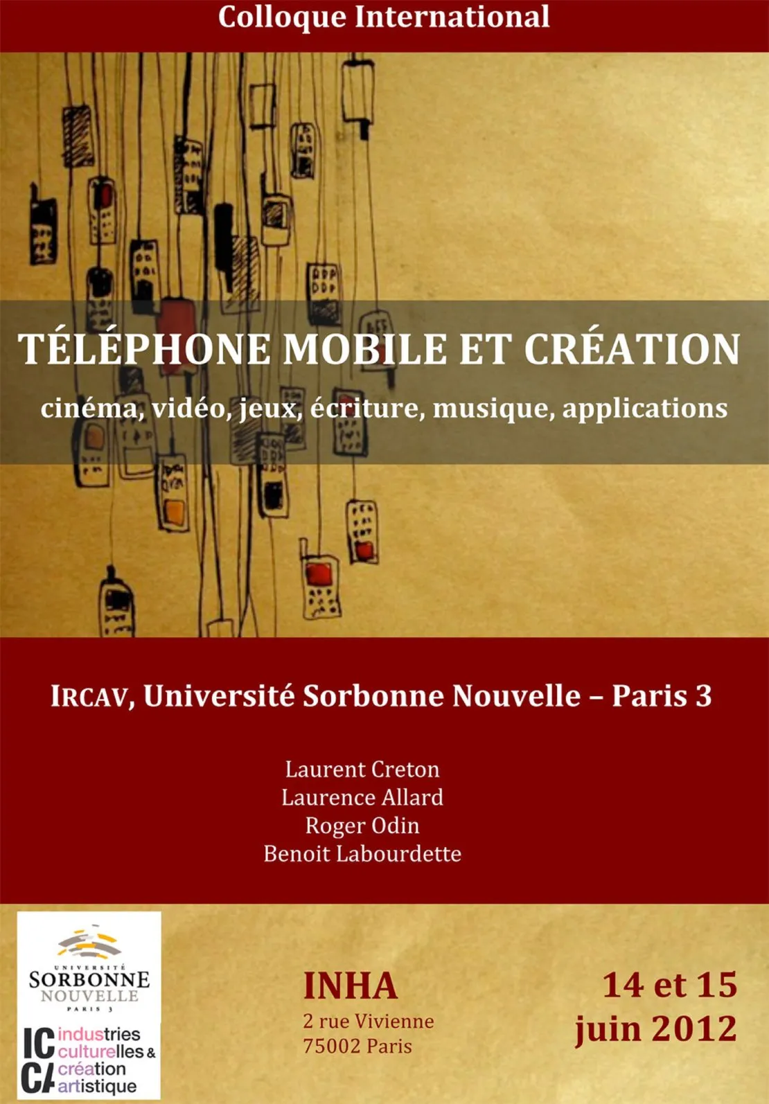 Programme du colloque. © Benoît Labourdette.