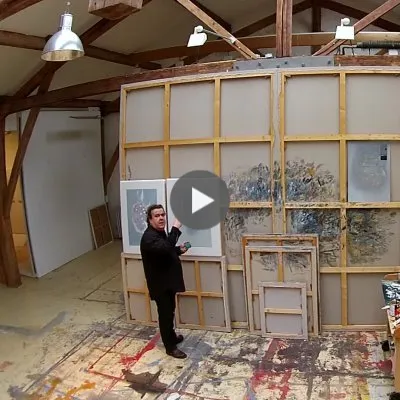 Richard Texier au travail