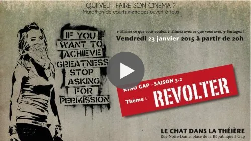 Kino saison 3.2 : « Révolter » (Gap)
