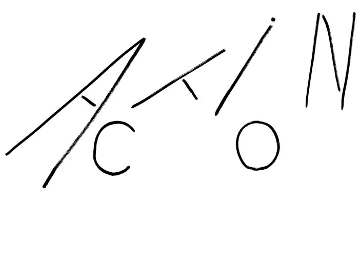 Calligraphy #8 - 18 © Benoît Labourdette 2018.