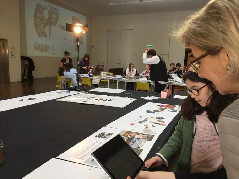 Musée de l'Homme : Atelier cinéma animé - 6 © Benoît Labourdette 2017.