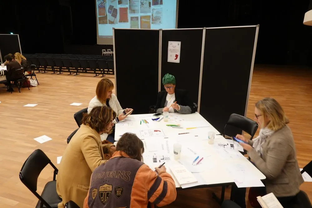 Conception d'une journée professionnelle « Pratiques artistiques et numériques de la jeunesse » - 8 © Benoît Labourdette 2023.