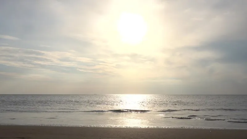 Waves on the beach