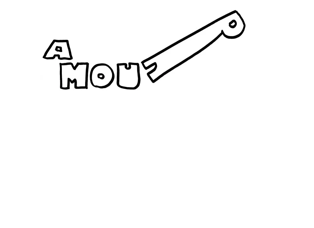 Calligraphies #9 - 12 © Benoît Labourdette 2018.