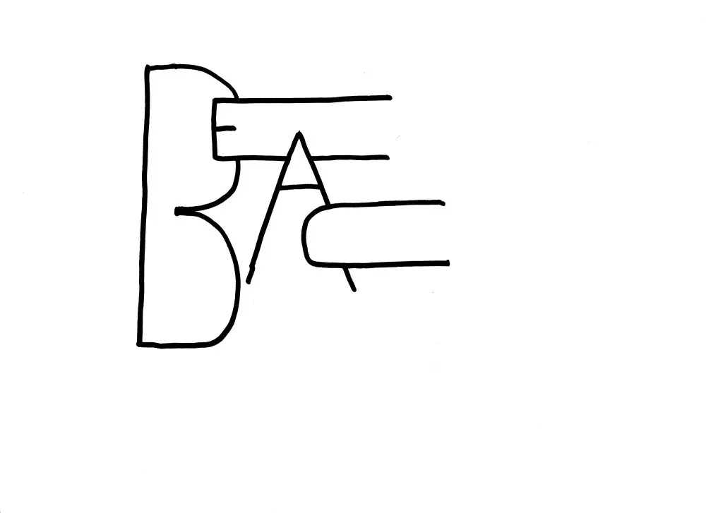 Calligraphies #10 - 32 © Benoît Labourdette 2018.