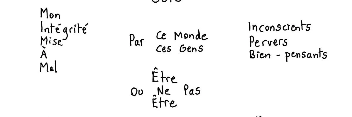 Suis-je ? Je suis