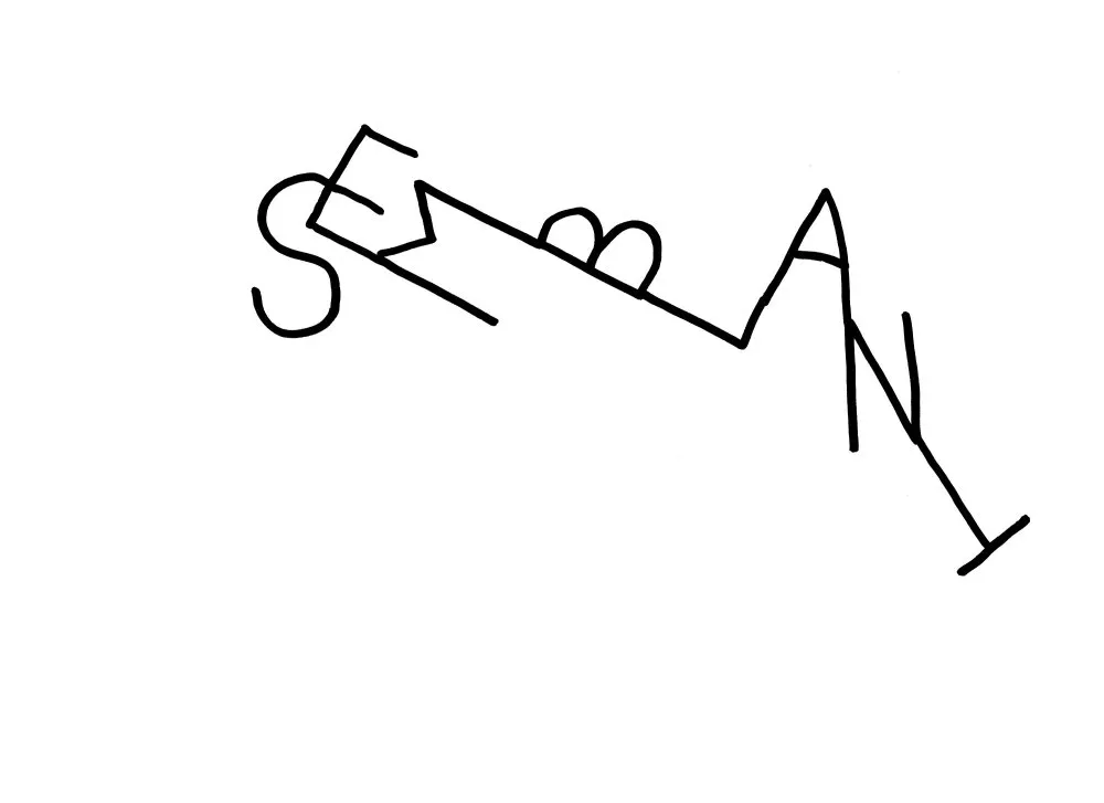 Calligraphies #3 - 14 © Benoît Labourdette 2018.