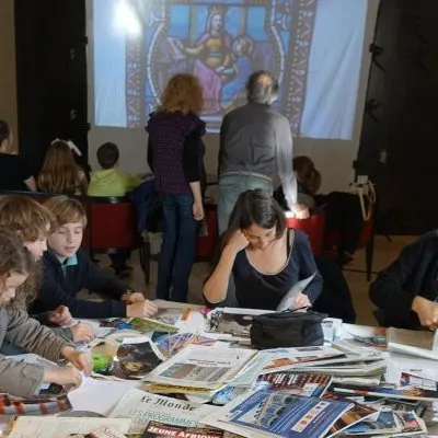 Ville des Lilas : journée films papier découpé