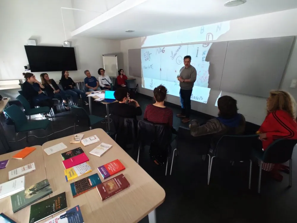 Accompagnement de la prise de parole des jeunes et des professionnels : Rencontres nationales « Cultures et politiques de la jeunesse » - 6 © Benoît Labourdette 2023.