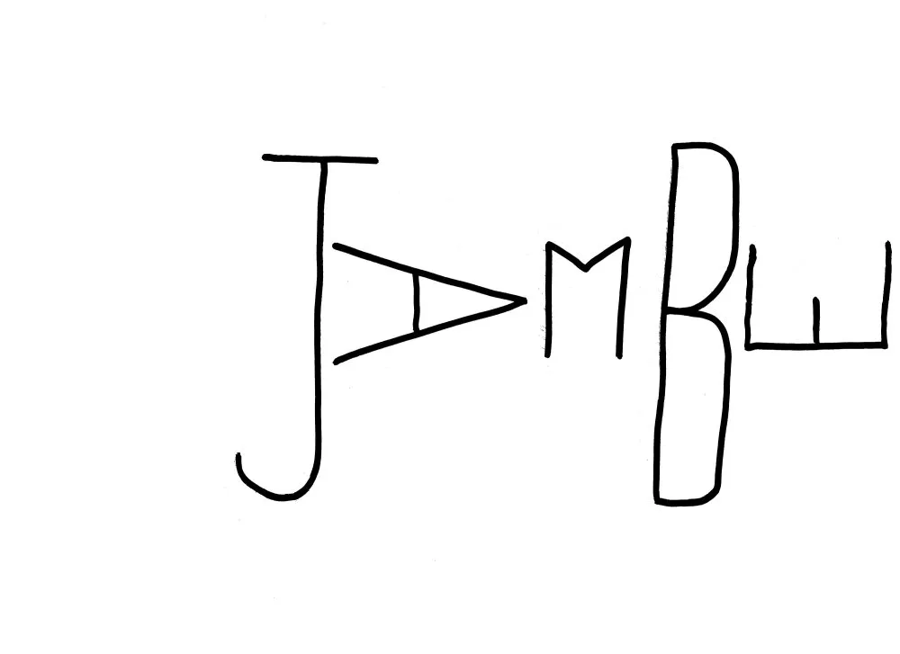 Calligraphies #4 - 50 © Benoît Labourdette 2018.