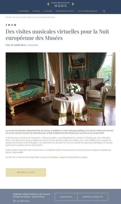 Une flânerie musicale au château - 1. © Benoît Labourdette.