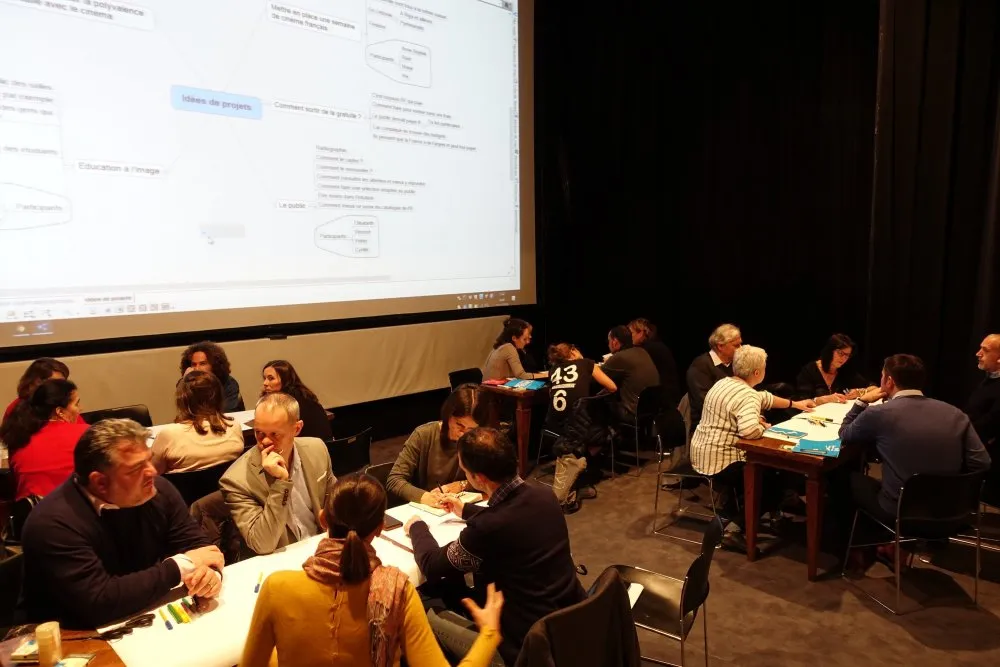 Institut Français : Innover dans les politiques culturelles du cinéma et la relation au public, à l'aune des pratiques numériques - 6 © Benoît Labourdette 2018.