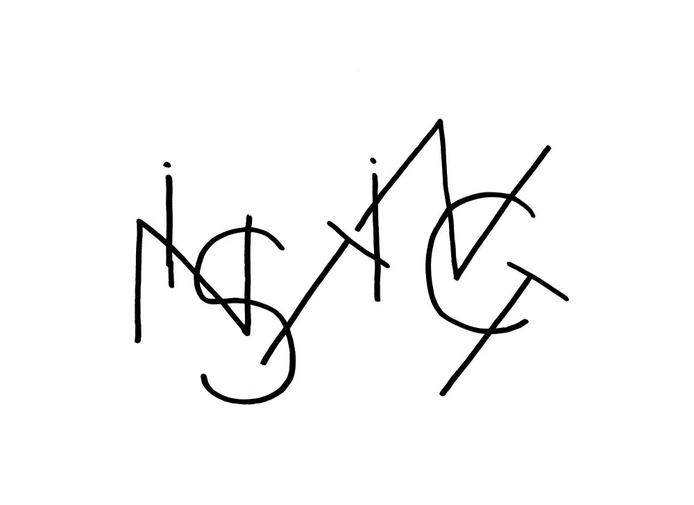 Calligraphies #5 - 18 © Benoît Labourdette 2018.