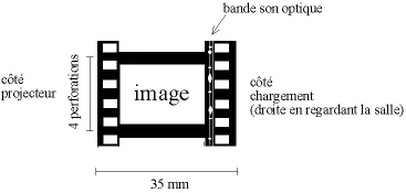 Caractéristique de la pelllicule 35mm