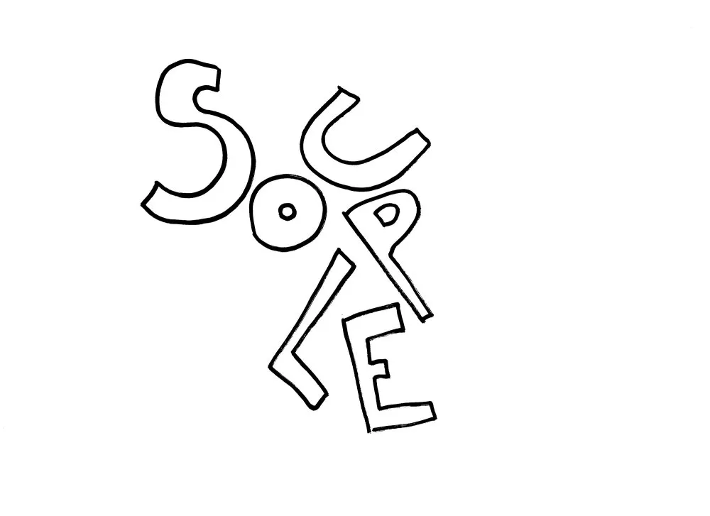 Calligraphies #1 - 14 © Benoît Labourdette 2018.