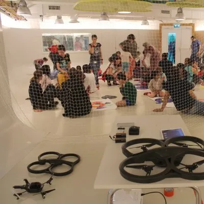 Centre Pompidou : atelier « Drone altitude »