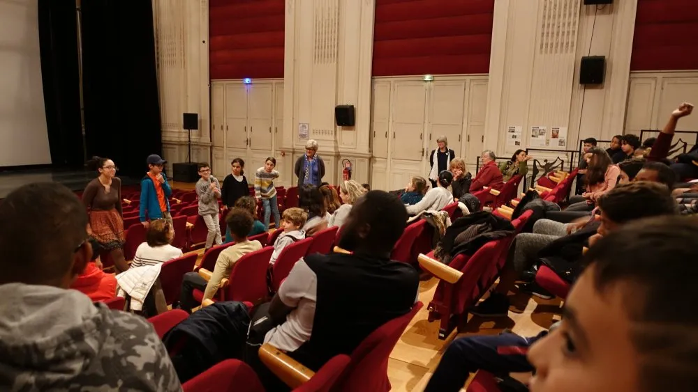 Ville des Lilas : ateliers de réalisation de films d'animation pour adolescents - 9 © Benoît Labourdette 2018.