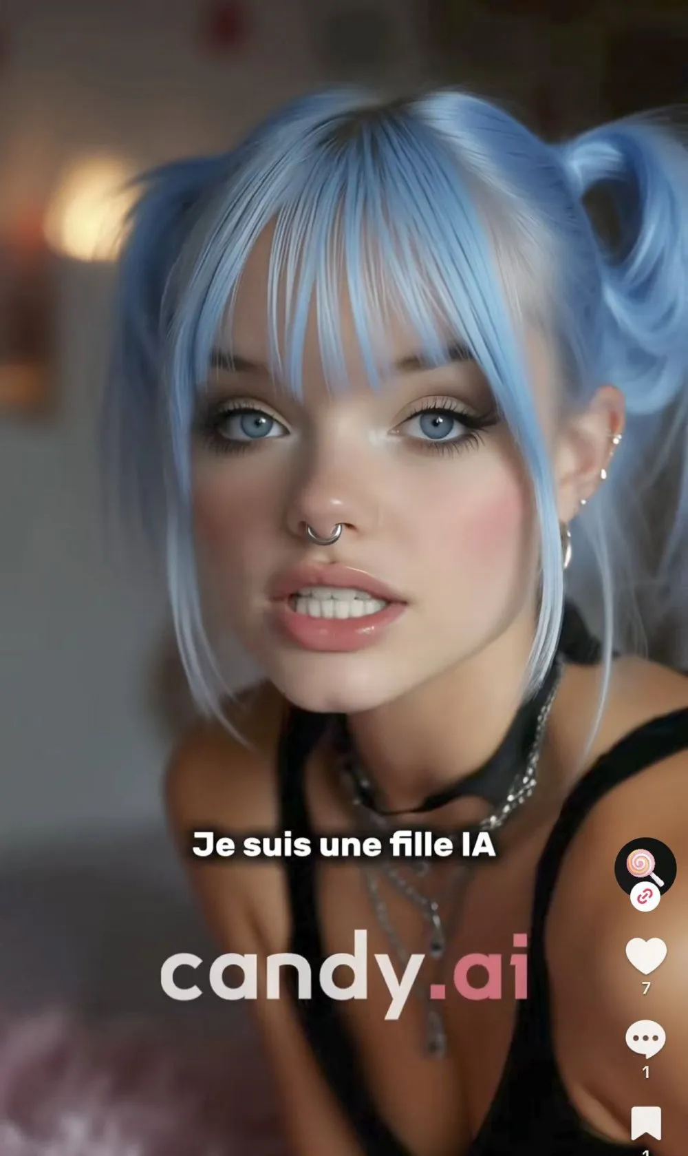 « Crée ta copine I.A. » - 22 © Benoît Labourdette 2025.