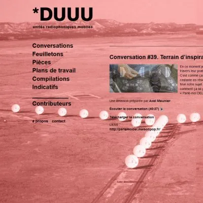 La création du film « Parle-moi DEL » : conversation avec Axel Meunier