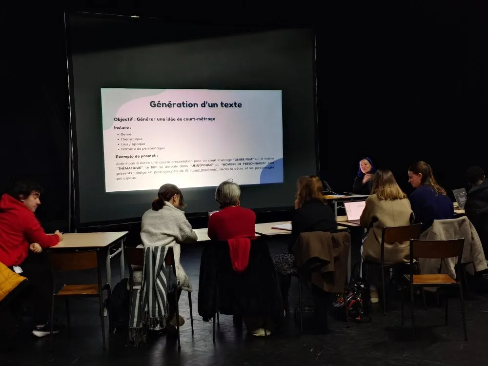 Training Eyes in the Age of AI: A Day to Rethink Image Education - 2 © Benoît Labourdette 2025.