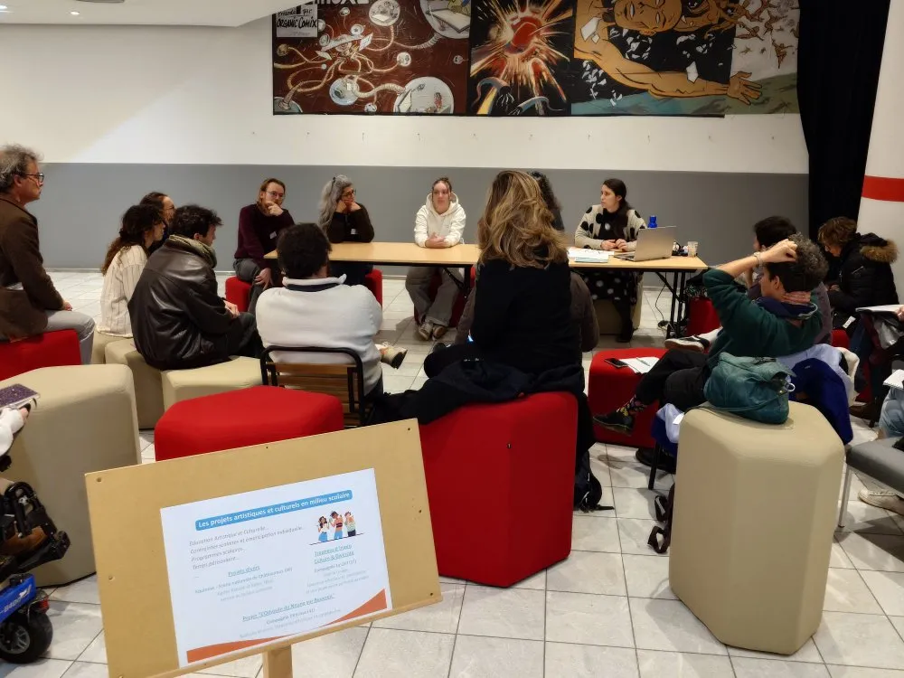 Quand les professionnel·le·s de la culture interrogent leurs postures face aux adolescent·e·s - 16 © Benoît Labourdette 2025.