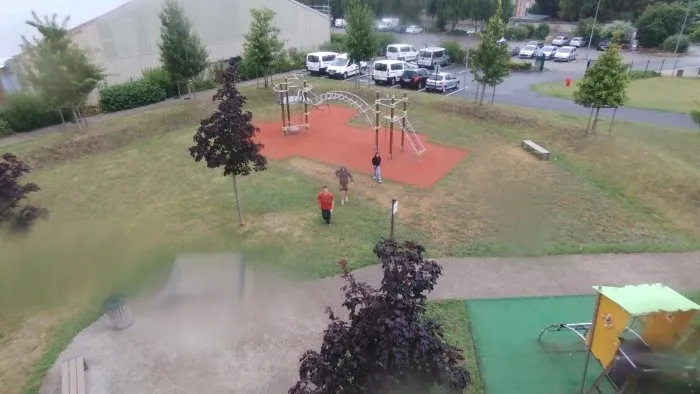 City of Clermont de l'Oise : shooting of a film with drone - 35 © Benoît Labourdette 2017.