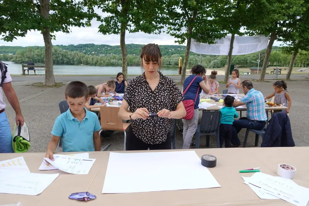 Bases de loisirs d'Île-de-France : ateliers dessin animé - 15 © Benoît Labourdette 2017.