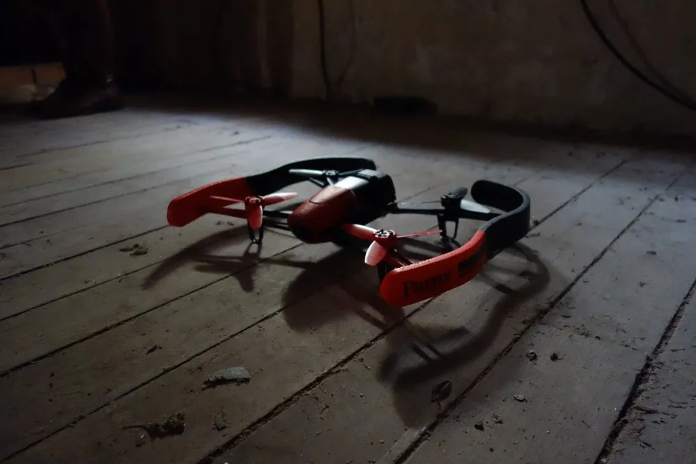 Ville de Niort : Réalisation d'un film avec drone par des adolescents - © Benoît Labourdette 2017.