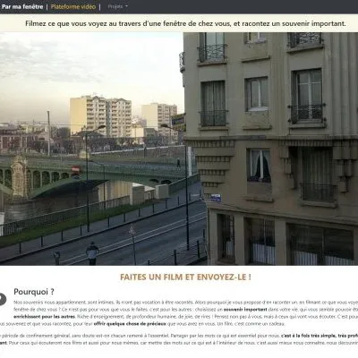 Télérama : « Des concours de courts métrages partout en France : le confinement inspire les cinéastes en herbe »