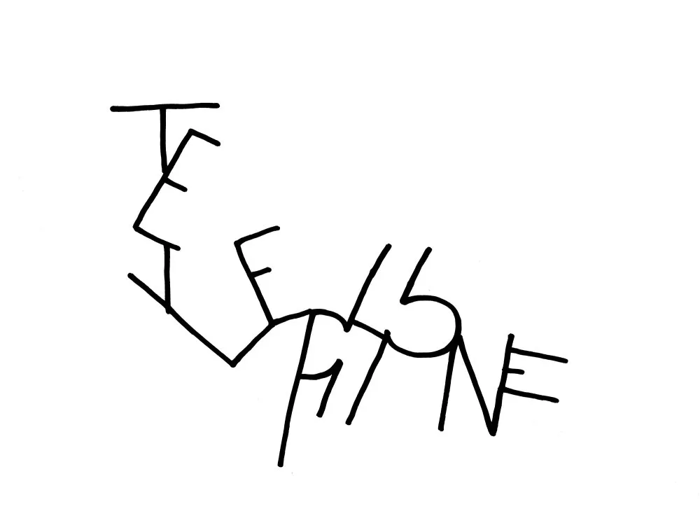Calligraphies #10 - 1 © Benoît Labourdette 2018.