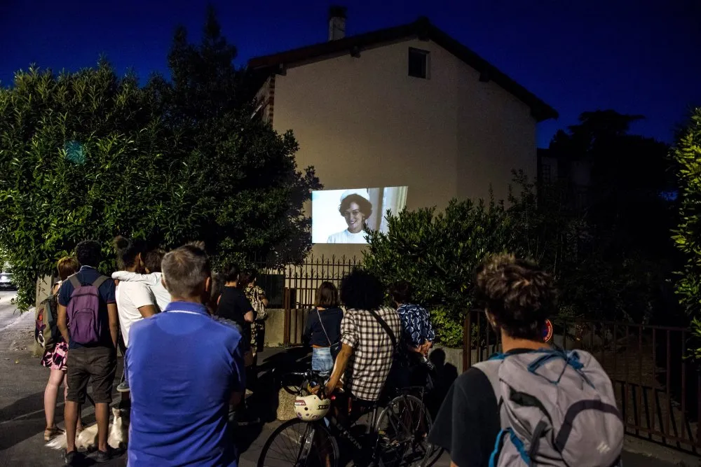Projection itinérante à Fontenay-sous-Bois - 14 © Benoît Labourdette 2022.