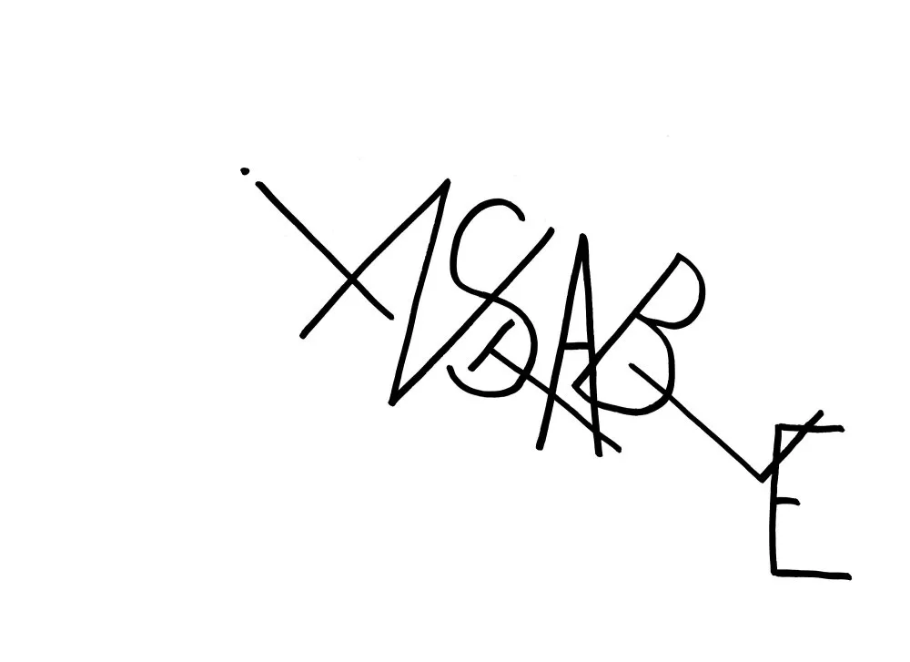 Calligraphies #5 - 26 © Benoît Labourdette 2018.