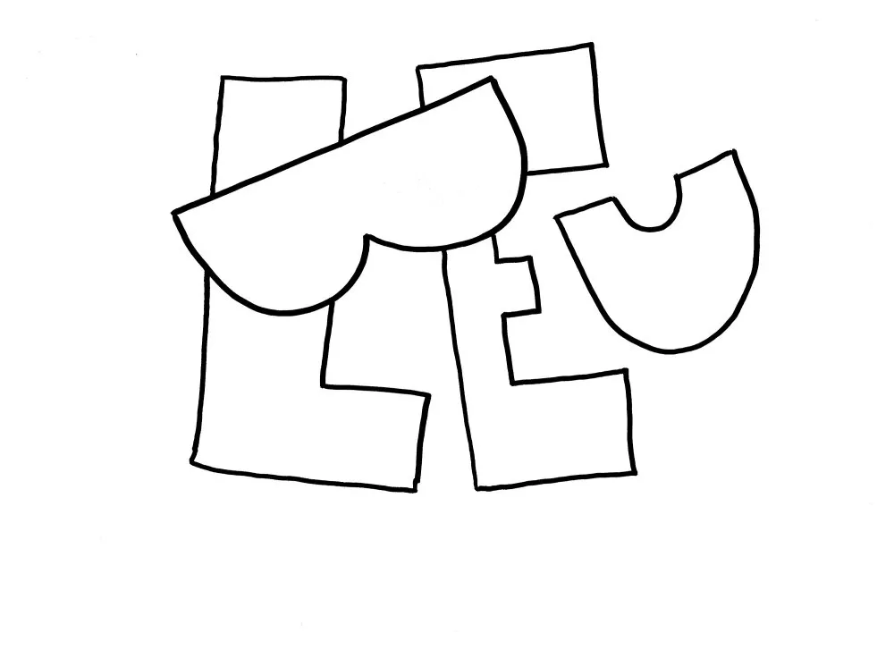Calligraphies #1 - 60 © Benoît Labourdette 2018.