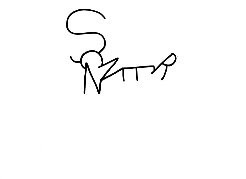 Calligraphies #10 - 22 © Benoît Labourdette 2018.