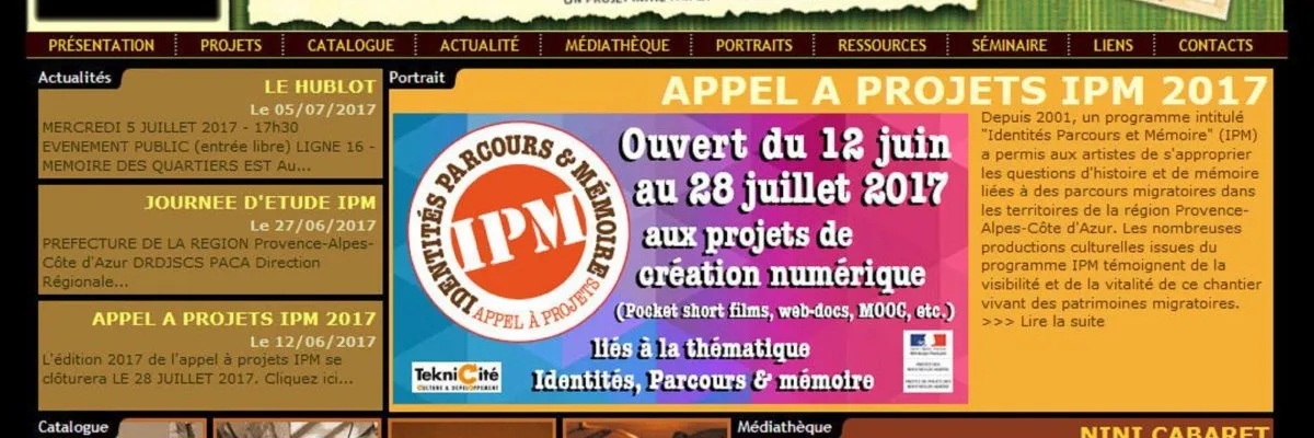 IPM PACA : « Potentialités créatives et conquête de nouveaux publics avec le numérique »