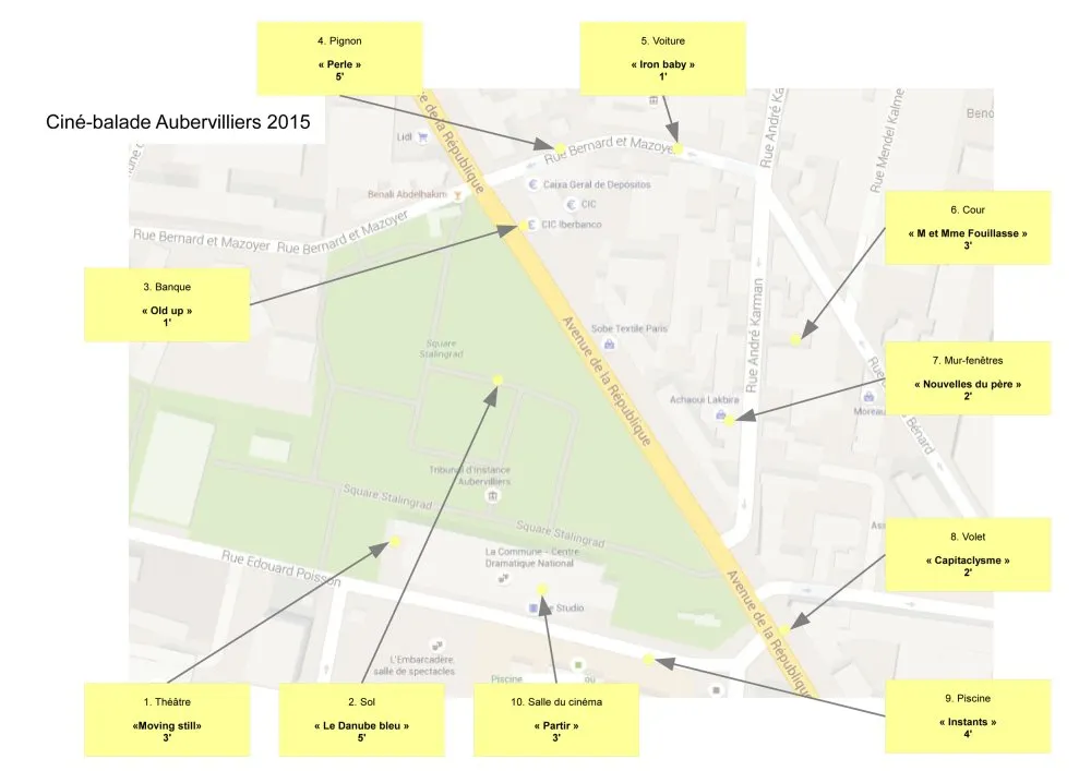 Aubervilliers et La Courneuve : Les films font le mur ! - 5 © Benoît Labourdette 2015.