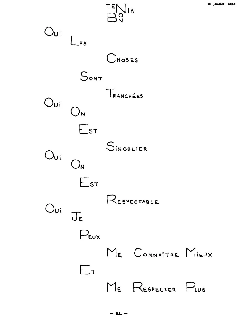 Tenir bon. © Benoît Labourdette.
