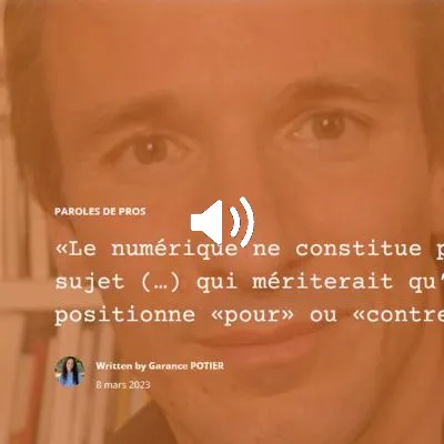 Podcast de la rencontre avec Benoît Labourdette dans le cadre du café TMNLab du 9 mars 2023 (1h08').