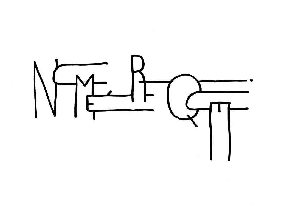 Calligraphies #10 - 33 © Benoît Labourdette 2018.