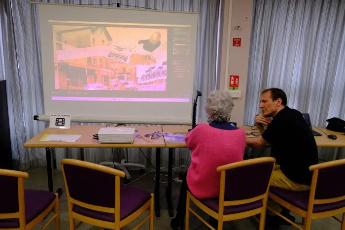 « Femmes et Architecture » : à Villetaneuse, des habitant·es filment les femmes qui ont fait leur ville - 49 © Benoît Labourdette 2026.