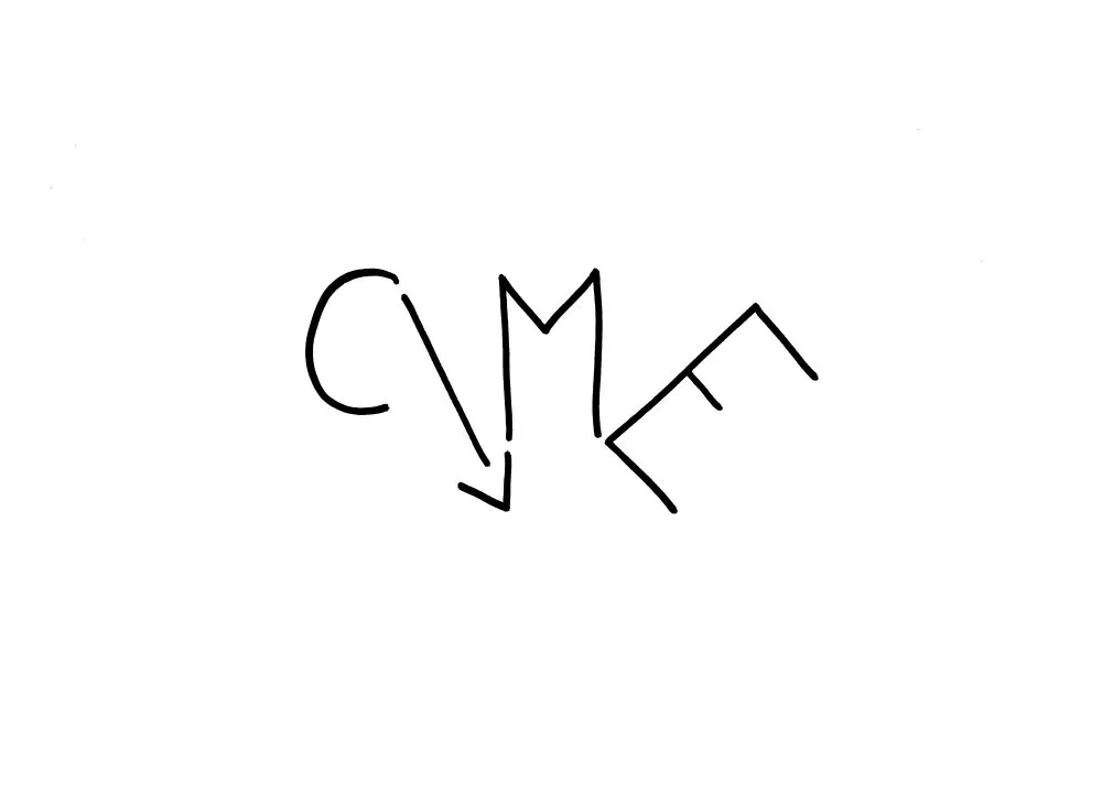 Calligraphies #11 - 22 © Benoît Labourdette 2018.