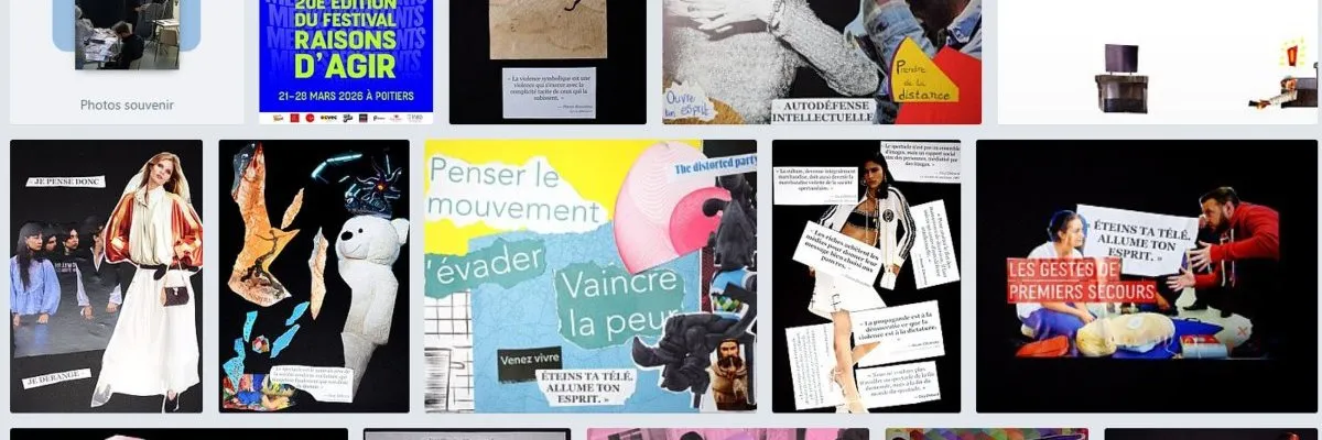 Raisons d'Agir Festival: When Collage Gives Voice to Ideas