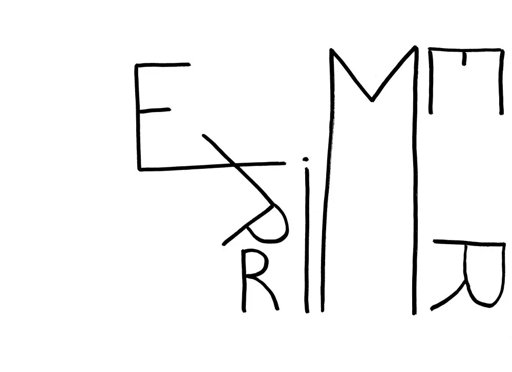 Calligraphies #4 - 3 © Benoît Labourdette 2018.