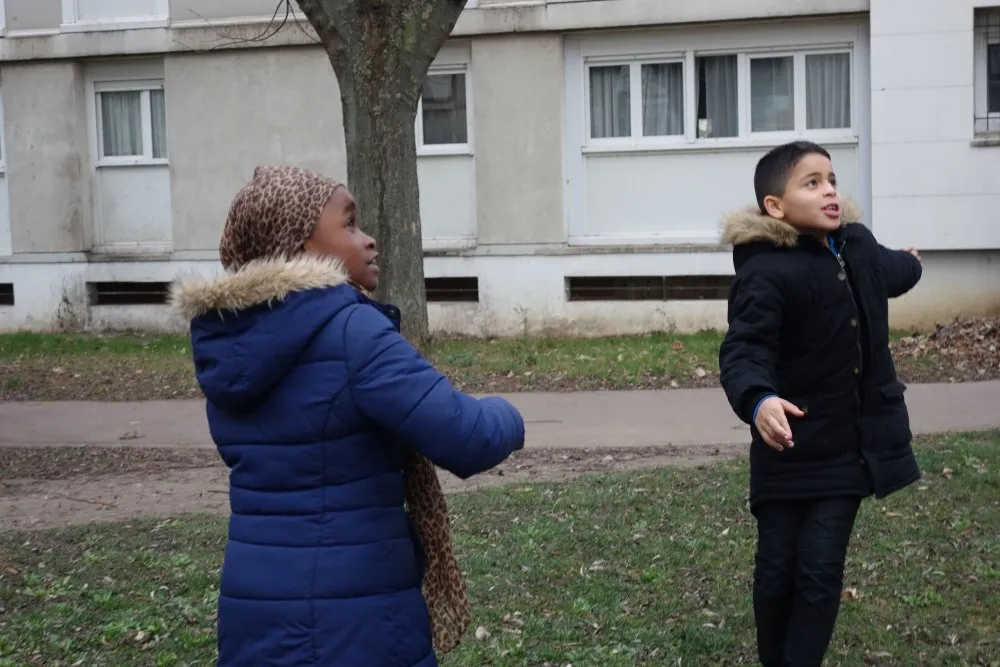 Ville de Choisy-le-Roi : atelier drone dans un quartier - 13 © Benoît Labourdette 2016.