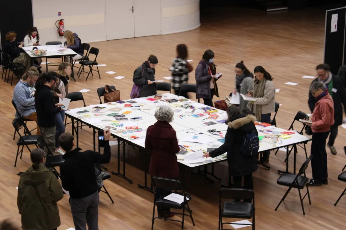 Conception d'une journée professionnelle « Pratiques artistiques et numériques de la jeunesse ». © Benoît Labourdette.