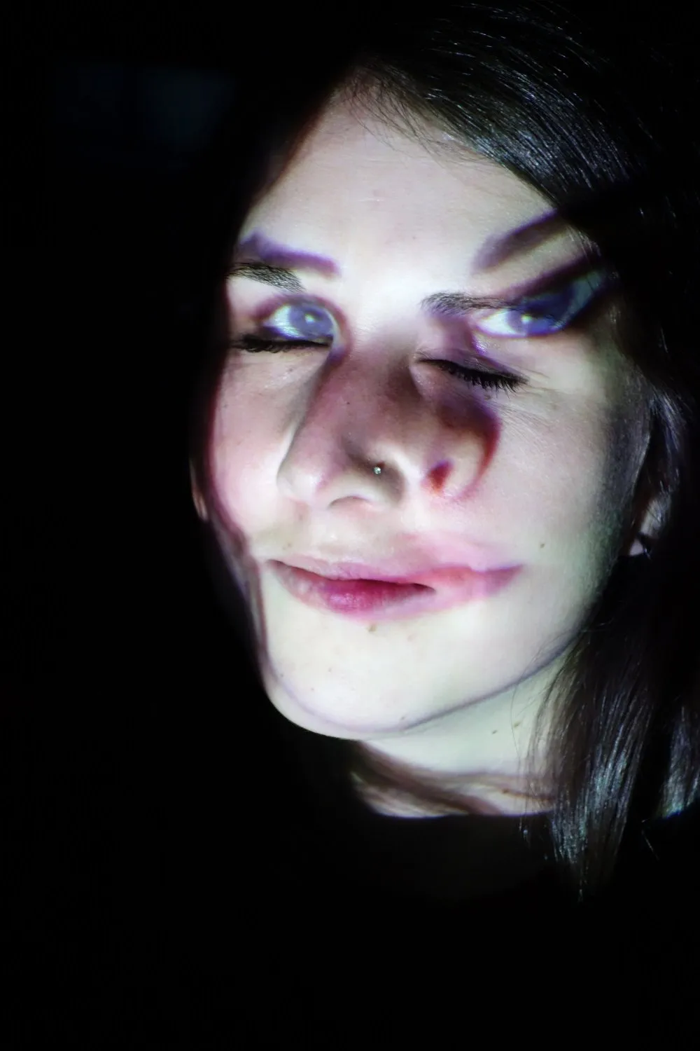 Visage sur visage - 2 © Benoît Labourdette 2017.